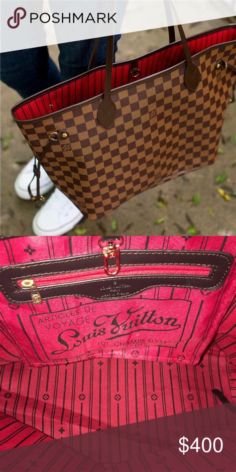 louis vuitton neverfull gm red inside|Louis Vuitton Neverfull gm sale.